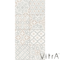 Vitra - Vitra 30x60 CraftMix Kum Beji Scored Regular Dekor Patchwork Parlak - K94363700001VTE0