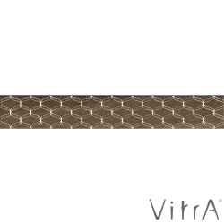 Vitra - Vitra 9x60 Ethereal Kahve Geometrik Bordür Parlak - K94434700001VTE0