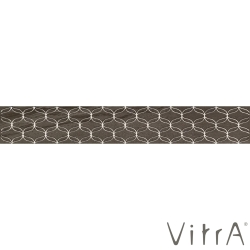 Vitra - Vitra 9x60 Ethereal Gri Geometrik Bordür Parlak - K94434900001VTE0