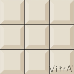 Vitra - Vitra 10x10 Miniworx RAL 0958010 Açık Vizon Metro Parlak (0,81 m2 fiyatı)