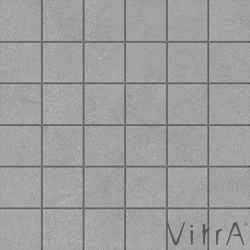Vitra - Vitra 5x5 Clay Cement Açık Gri Kesme R10B Rektifiye - K9463488R001VTE0