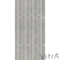 Vitra - Vitra 30x60 Newcon Gümüş Gri Kombi Mozaik R10B Rektifiye (0,72 m2 fiyatı)