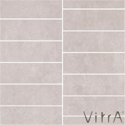 Vitra - Vitra 5x15 Stonelevel Grej Kesme Dekor Mat Rektifiye (0,72 m2 fiyatı)