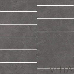 Vitra - Vitra 5x15 Stonelevel Bazalt Kesme Dekor Mat Rektifiye (0,72 m2 fiyatı)