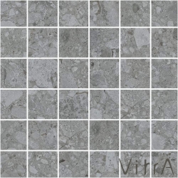 Vitra - Vitra 5x5 Ceppostone Koyu Gri Kesme Bordür Rektifiye (0,72 m2 fiyatı)
