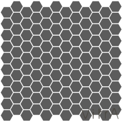 Vitra - Vitra 2.5x2.5 Miniworx RAL 0005500 Koyu Gri Hexagon Mat