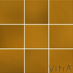 Vitra - Vitra 10x10 Retromix Amber Sarı Parlak