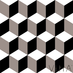 Vitra - Vitra 15x15 Retromix Sıcak Küp Small (0,25 m2 fiyatı)