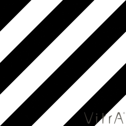Vitra - Vitra 15x15 Retromix Siyah Beyaz Çizgi Medium (0,25 m2 fiyatı)