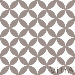 Vitra - Vitra 15x15 Retromix Sıcak Daire Pozitif Small (0,25 m2 fiyatı)