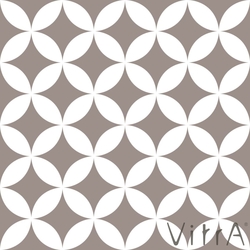 Vitra - Vitra 15x15 Retromix Soğuk Daire Pozitif Small (0,25 m2 fiyatı)