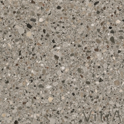 Vitra - Vitra 80x80 CementMix Flake Grej 10 mm Rektifiye - K948776R0001VTE0