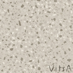 Vitra - Vitra 60x60 CementMix Flake Açık Grej 9 mm Rektifiye (1,44 m2 fiyatı)