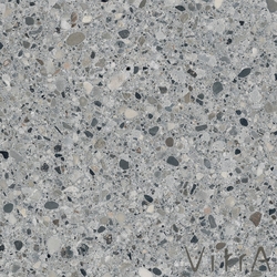 Vitra - Vitra 60x60 CementMix Flake Gri 9 mm Rektifiye (1,44 m2 fiyatı)