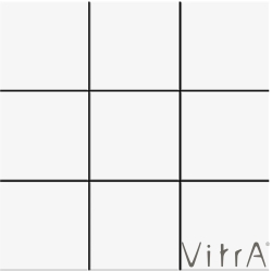 Vitra - Vitra 10x10 Miniworx RAL 9016 Beyaz Mat Parlak Mix