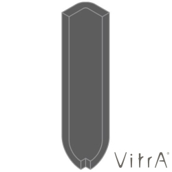 Vitra - Vitra 2x10 RAL 0005500 Koyu Gri İç Köşe Dönüş Parçası Sit-In Mat IK210 (1 adet fiyatı)