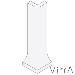 Vitra - Vitra 3x10 RAL 9016 Beyaz Dış Köşe Dönüş Parçası Sit-In Mat DKI310 (1 adet fiyatı)