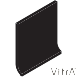 Vitra - Vitra 10x10 RAL 0001500 Siyah Kenar Dönüş Parçası Sit-In Mat KDI1010 (1 adet fiyatı)