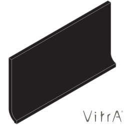 Vitra - Vitra 10x20 RAL 0001500 Siyah Kenar Dönüş Parçası Sit-In Mat KDI1020 (1 adet fiyatı)