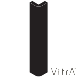 Vitra - Vitra 2x20 RAL 0001500 Siyah Dış Profil Sit-In Mat DP220 (1 adet fiyatı)