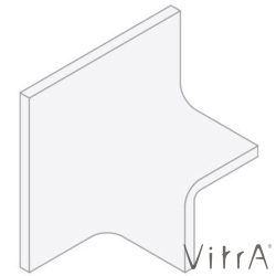 Vitra - Vitra 10x10 RAL 9016 Beyaz Alt Dış Köşe Parçası Parlak ADK1010 (1 adet fiyatı)