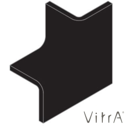Vitra - Vitra 10x10 RAL 0001500 Siyah Üst İç Köşe Parçası Parlak UIK1010 (1 adet fiyatı)