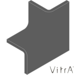 Vitra - Vitra 10x10 RAL 0005500 Koyu Gri Üst İç Köşe Parçası Parlak UIK1010 (1 adet fiyatı)