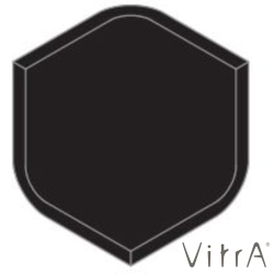 Vitra - Vitra 5x5 RAL 0001500 Siyah Alt İç Köşe Parçası Parlak AIK55 (1 adet fiyatı)