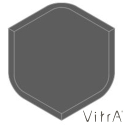 Vitra - Vitra 5x5 RAL 0005500 Koyu Gri Alt İç Köşe Parçası Parlak AIK55 (1 adet fiyatı)