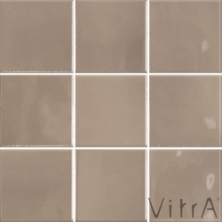 Vitra - Vitra 10x10 Retromix Kil Bej Parlak (NF)