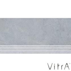 Vitra - Vitra 30x60 BetonX R10B Açık Gri Step Rektifiye - K949981R0001VTE0