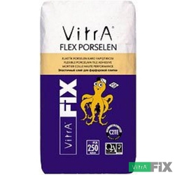 Vitrafix - VitrA Fix Flex Porselen, Gri 25 kg